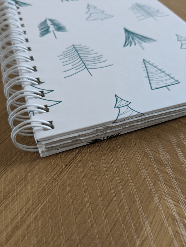 Carnet A6 Sapins - REF611