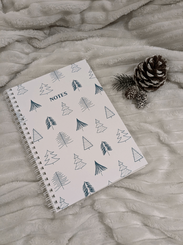 Carnet A5 Sapins