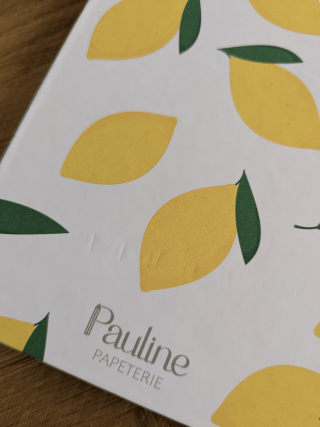 Carnet A6 Citrons - REF614