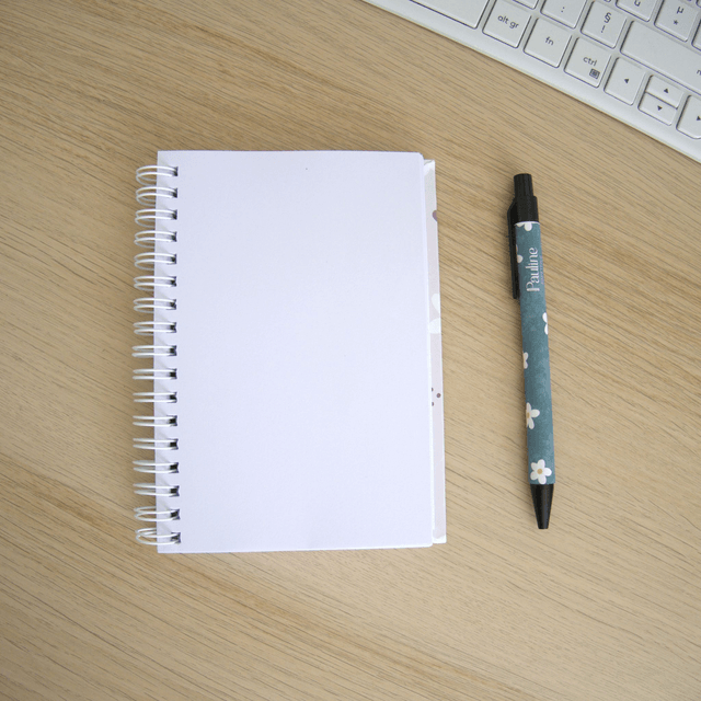 Carnet A6 Fleuri