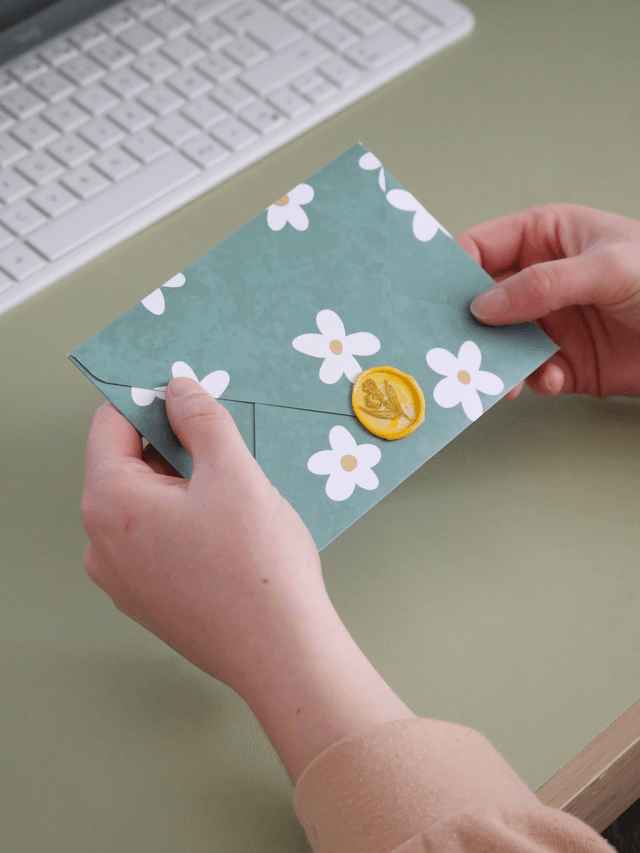 Enveloppe Pâquerette