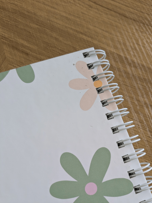 Carnet A5 Fleurs mixtes - REF608