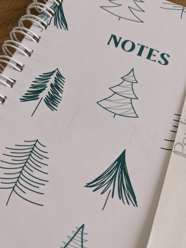 Carnet A6 Sapins - REF612