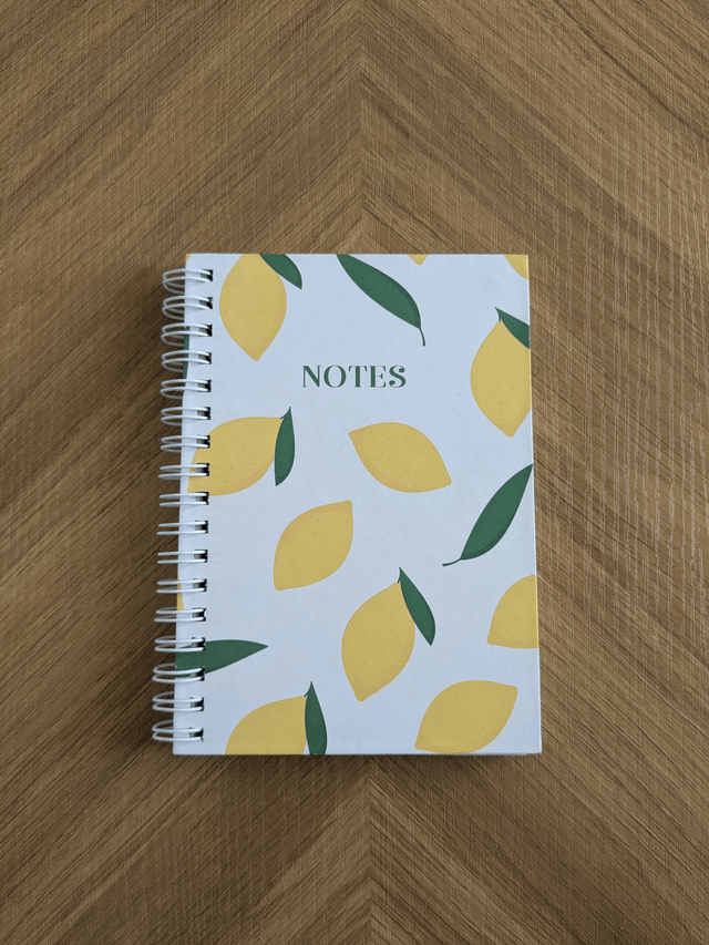 Carnet A6 Citrons - REF614