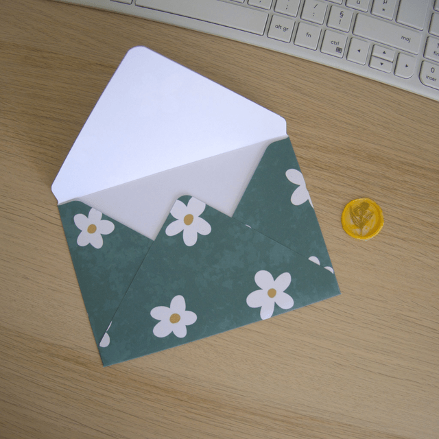 Enveloppe Pâquerette