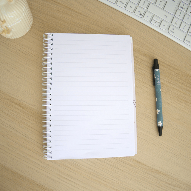 Carnet A5 Fleuri