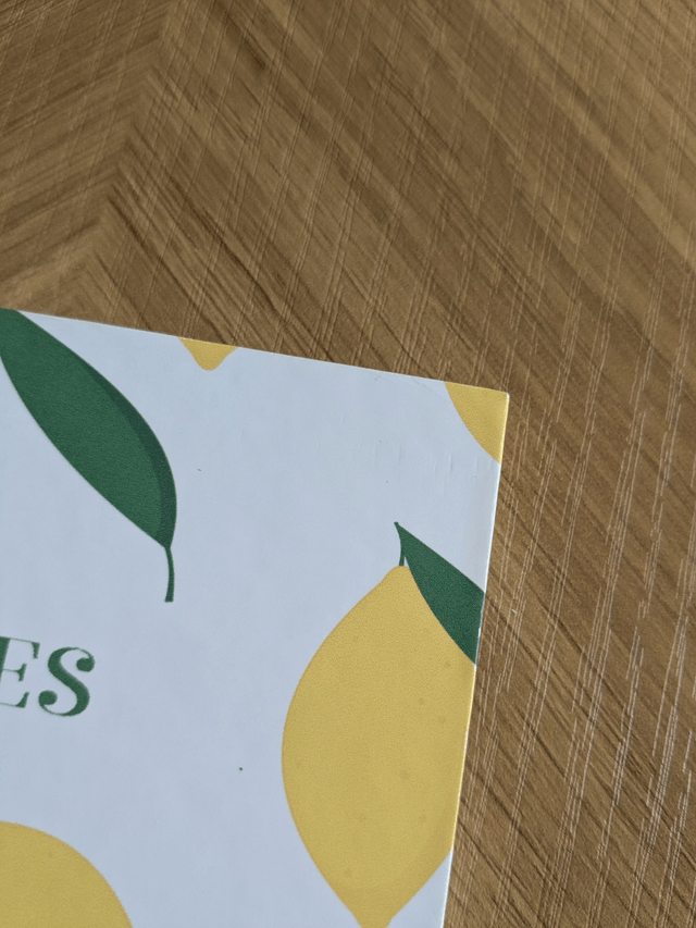 Carnet A6 Citrons - REF614