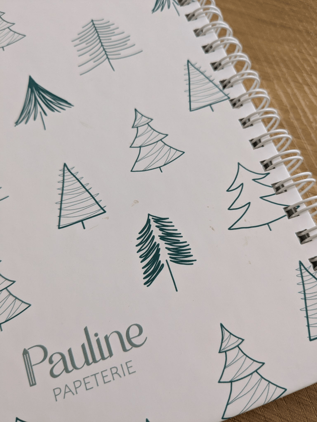 Carnet A5 Sapins - REF602