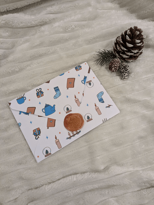 Carte de noël Cocooning