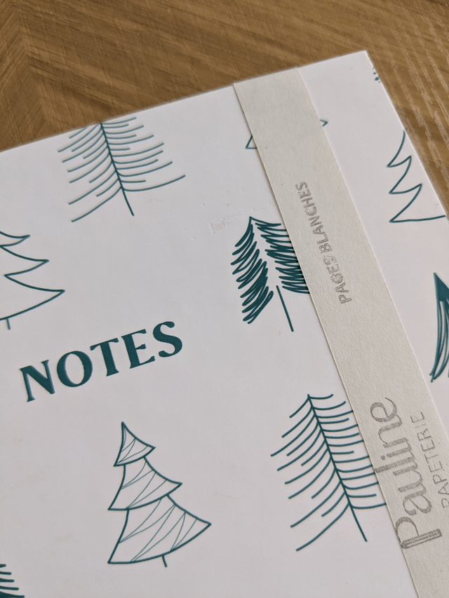 Carnet A5 Sapins - REF602