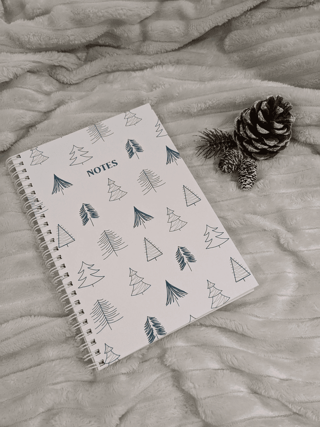Carnet A5 Sapins
