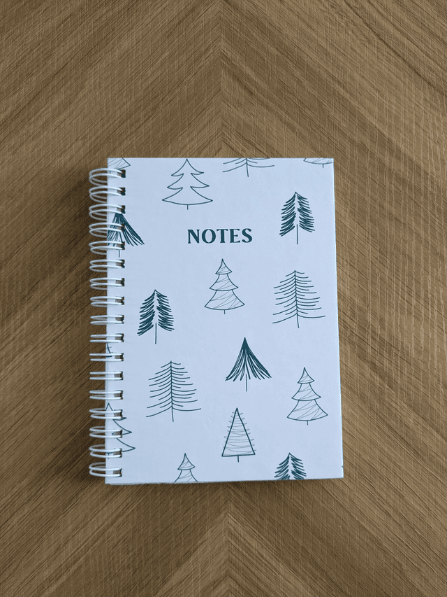 Carnet A6 Sapins - REF611