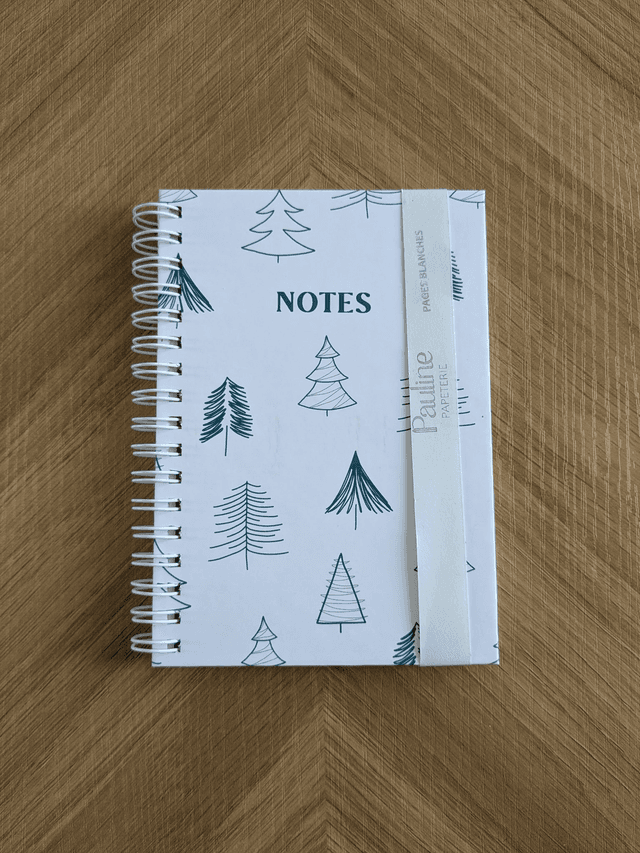 Carnet A6 Sapins - REF612