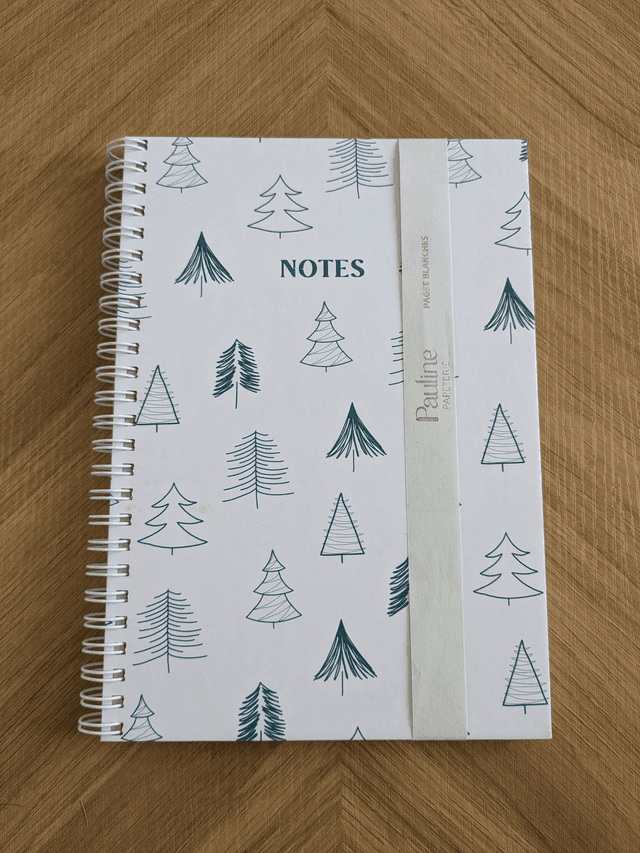 Carnet A5 Sapins - REF601