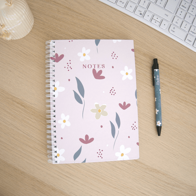 Carnet A5 Fleuri
